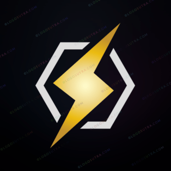 Bolt Icon - Minimalist Lightning Logo for Electrical Installation & Safety Inspection
