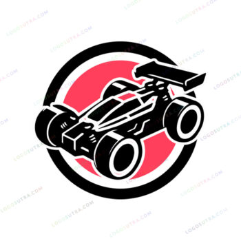 Adrenaline-pumping monster truck logo for motorsports fans and extreme sports enthusiasts.