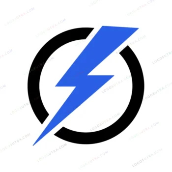 An electrifying logo depicting lightning bolt symbolism within a circle, representing energy and power.